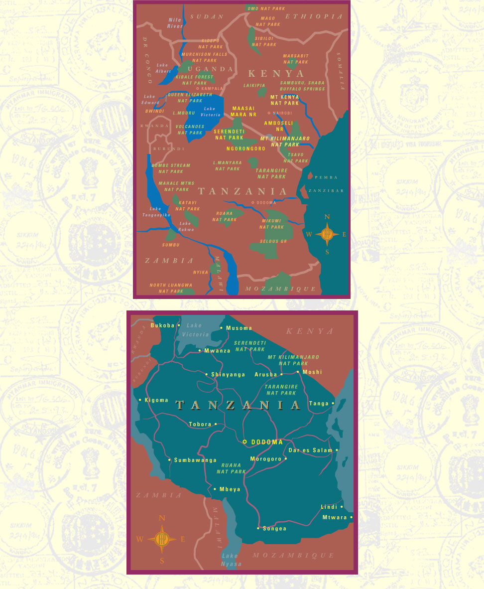 Far Fung Places East Africa map
